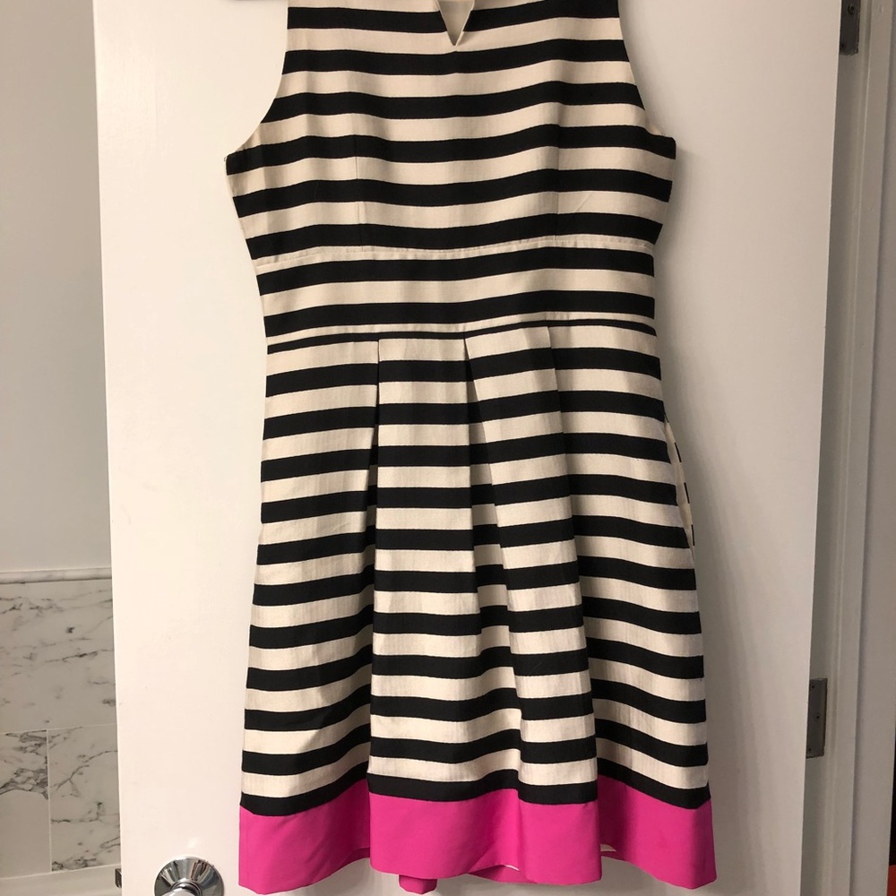Eliza J stripped dress with pockets!